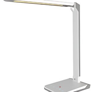 Hansa Lampe de bureau à LED Lumina, pied, blanc