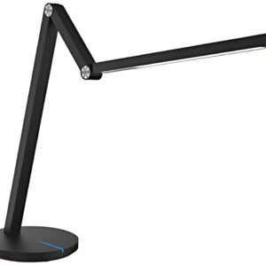 Hansa Lampe de bureau à LED Cascade, pied, noir