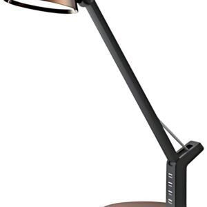 Hansa Lampe de bureau à LED Glow, pied, cuivre