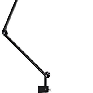 Hansa Lampe de bureau à LED "Ray Flex", avec pince, noir