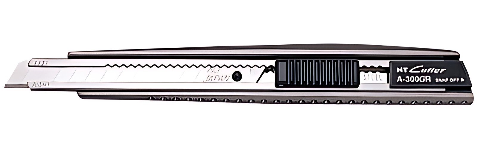 NT Cutter A-300GRP, boîtier en aluminium, anthracite