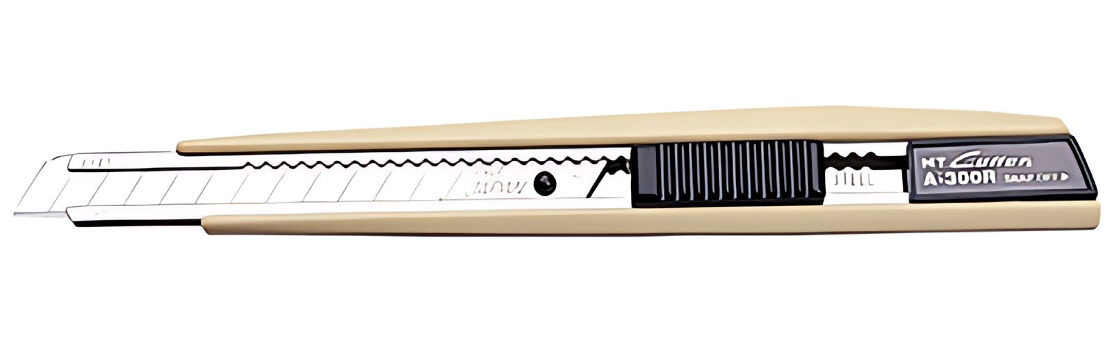 NT Cutter A-300RP, boîtier en plastique, beige