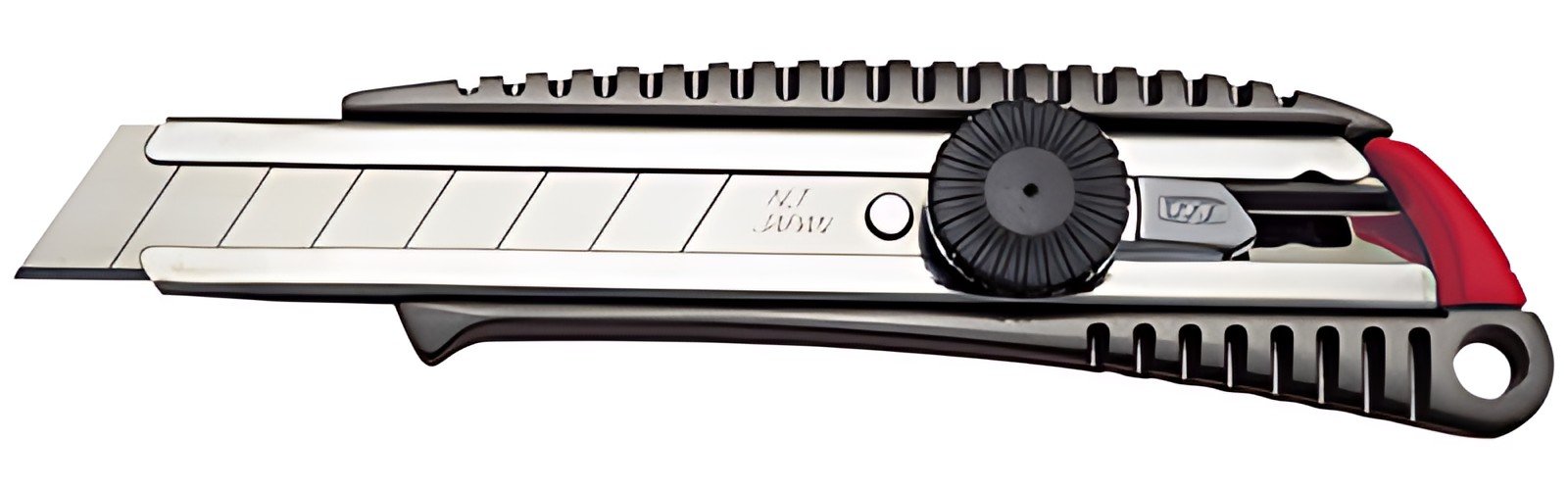 NT Cutter L-500 GP Alu, boîtier en aluminium, anthracite