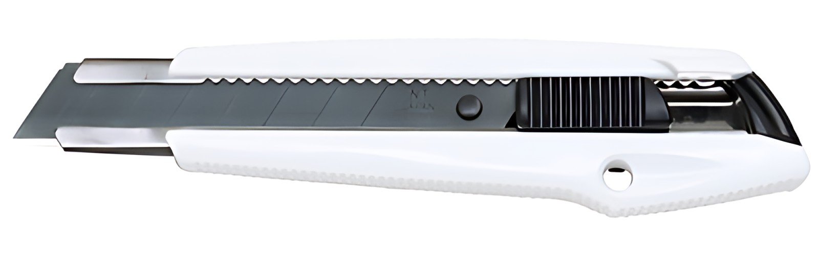 NT Cutter MNCR-L1R black & white, corps en plastique