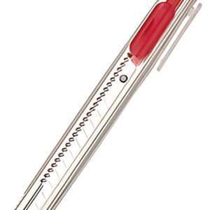 NT Cutter iA-120P, boîtier en plastique, rouge-transparent