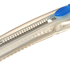 NT Cutter iL-120P, boîtier en plastique, bleu-transparent
