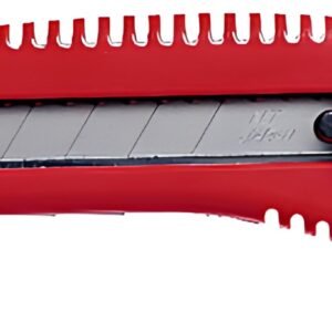 NT Cutter L-550P, boîtier en plastique, lame 18 mm, rouge