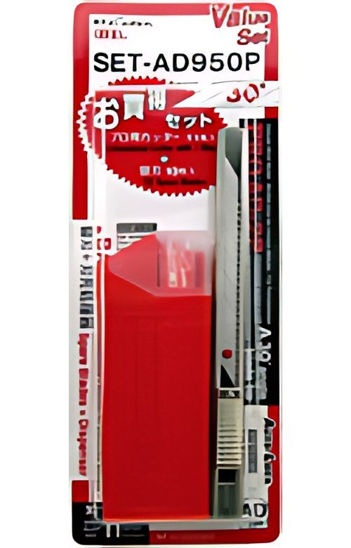 NT Cutter Kit Set-AD950P, cutter AD-2P + 10 lames