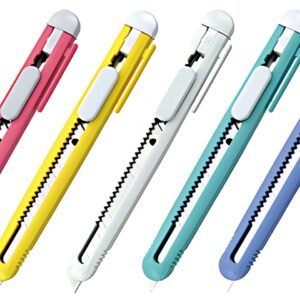 NT Cutter FA-120P, boîtier en plastique, couleurs pastel