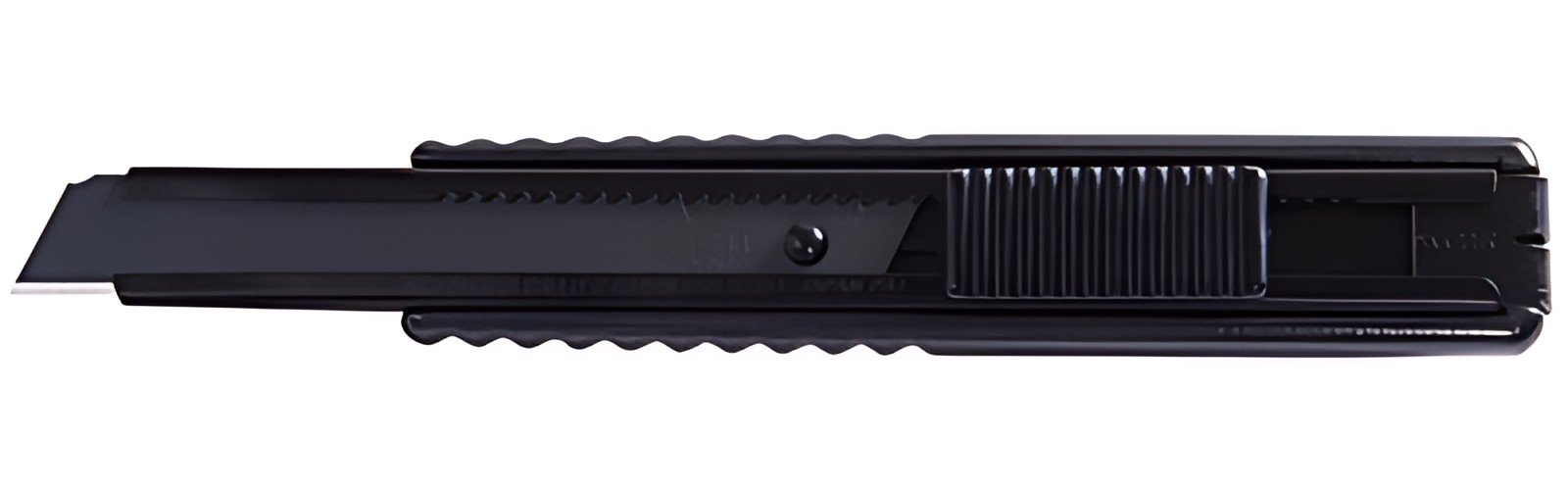 NT Cutter PMGH-EVO2, boîtier en aluminium, 12,3 mm, noir