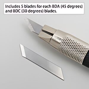 NT Cutter Scalpel eD-400, boîtier plastique, noir