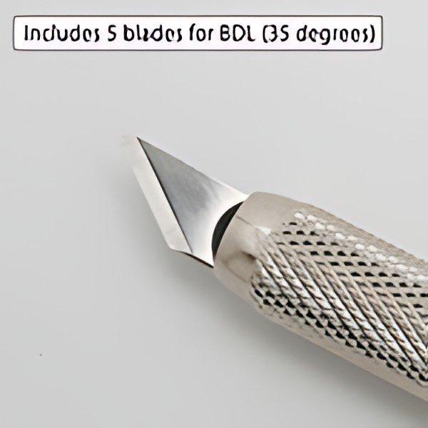 NT Cutter Scalpel eDL-400, boîtier plastique, noir
