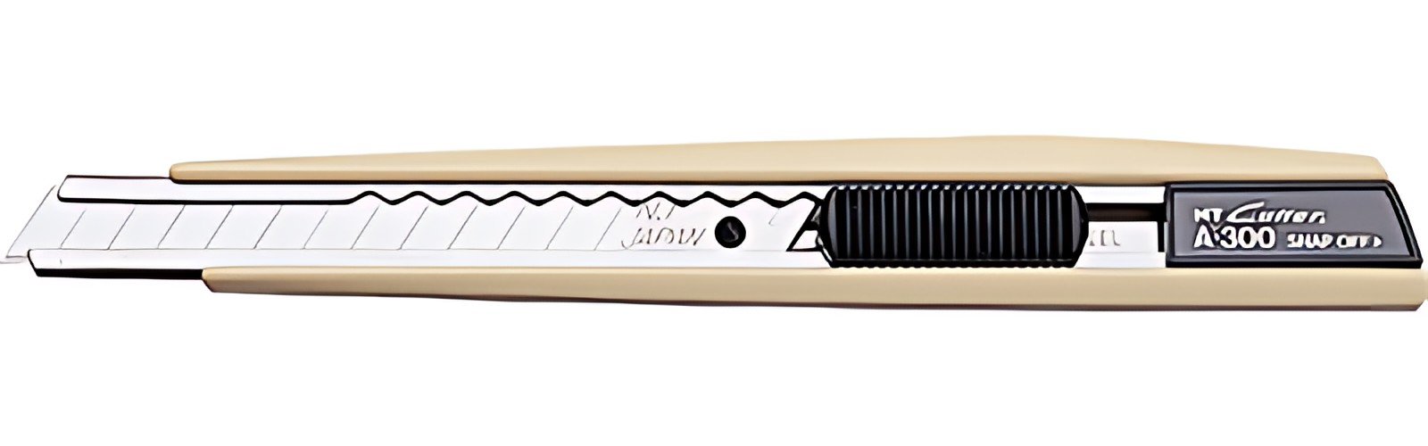 NT Cutter Cutter A-300, boîtier en plastique, beige