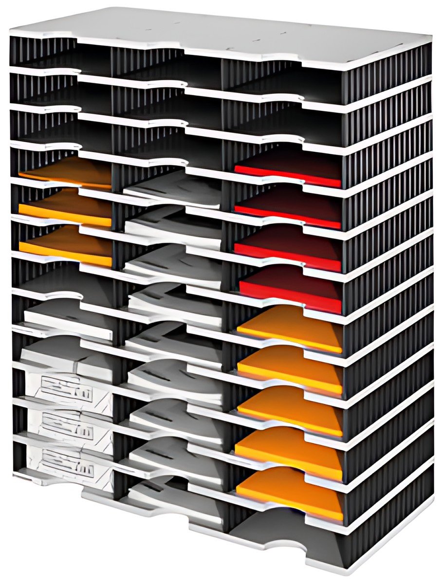 styro Module de base styrodoc trio, 36 compartiments,
