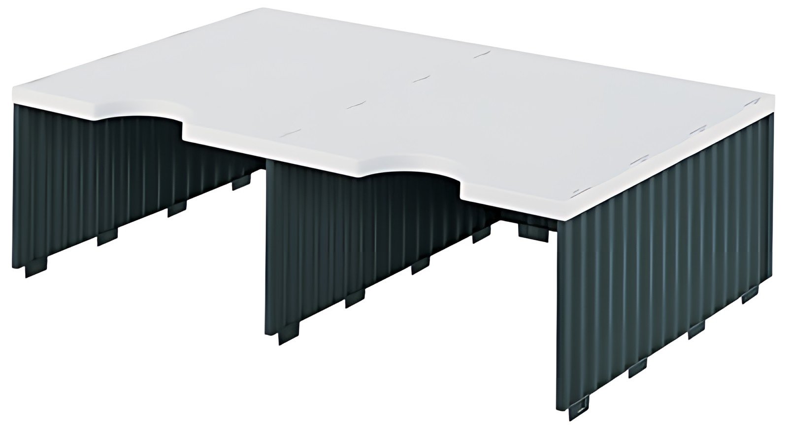 styro Module d'extension styrodoc duo, 2 compartiments,