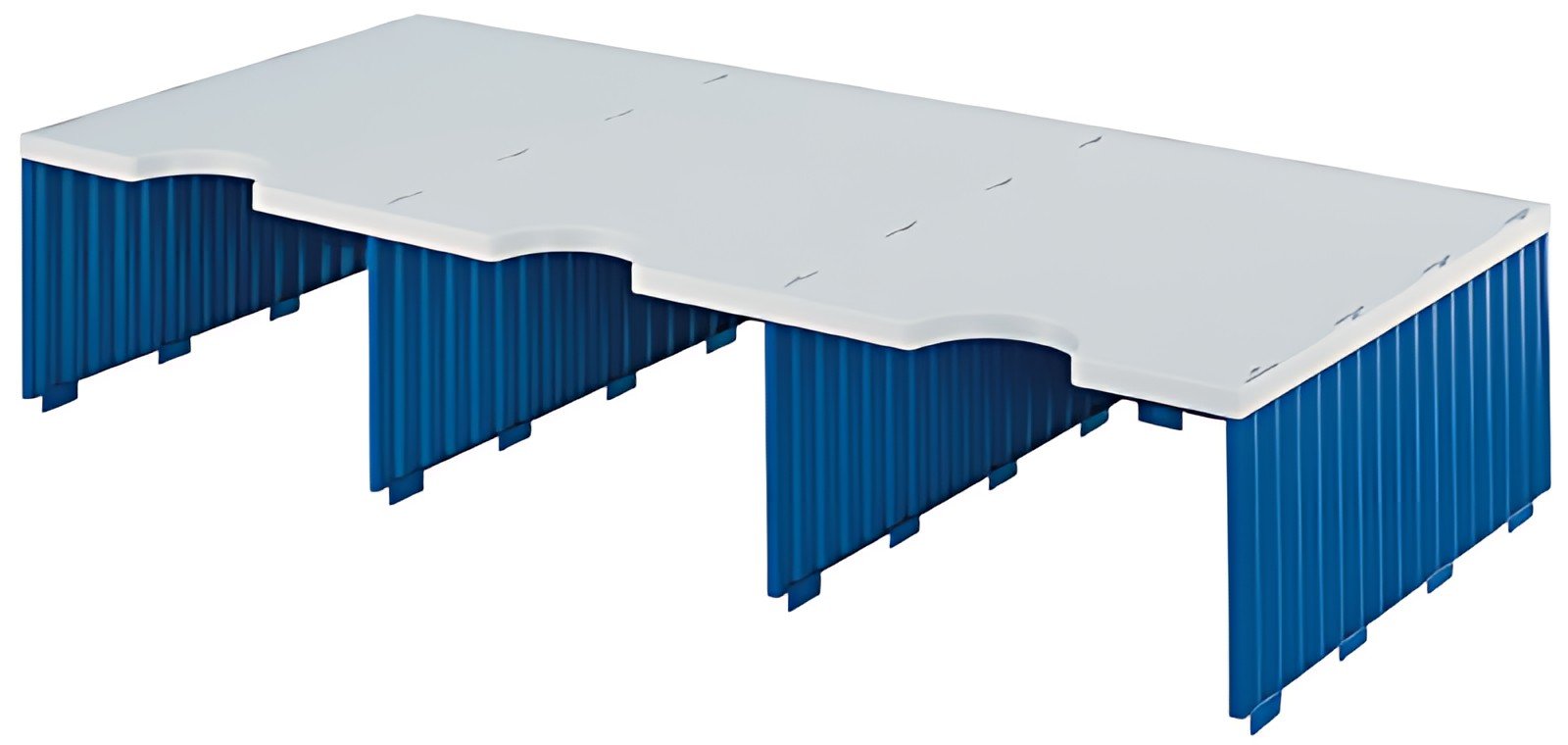 styro Module d'extension styrodoc trio, 3 compartiments,