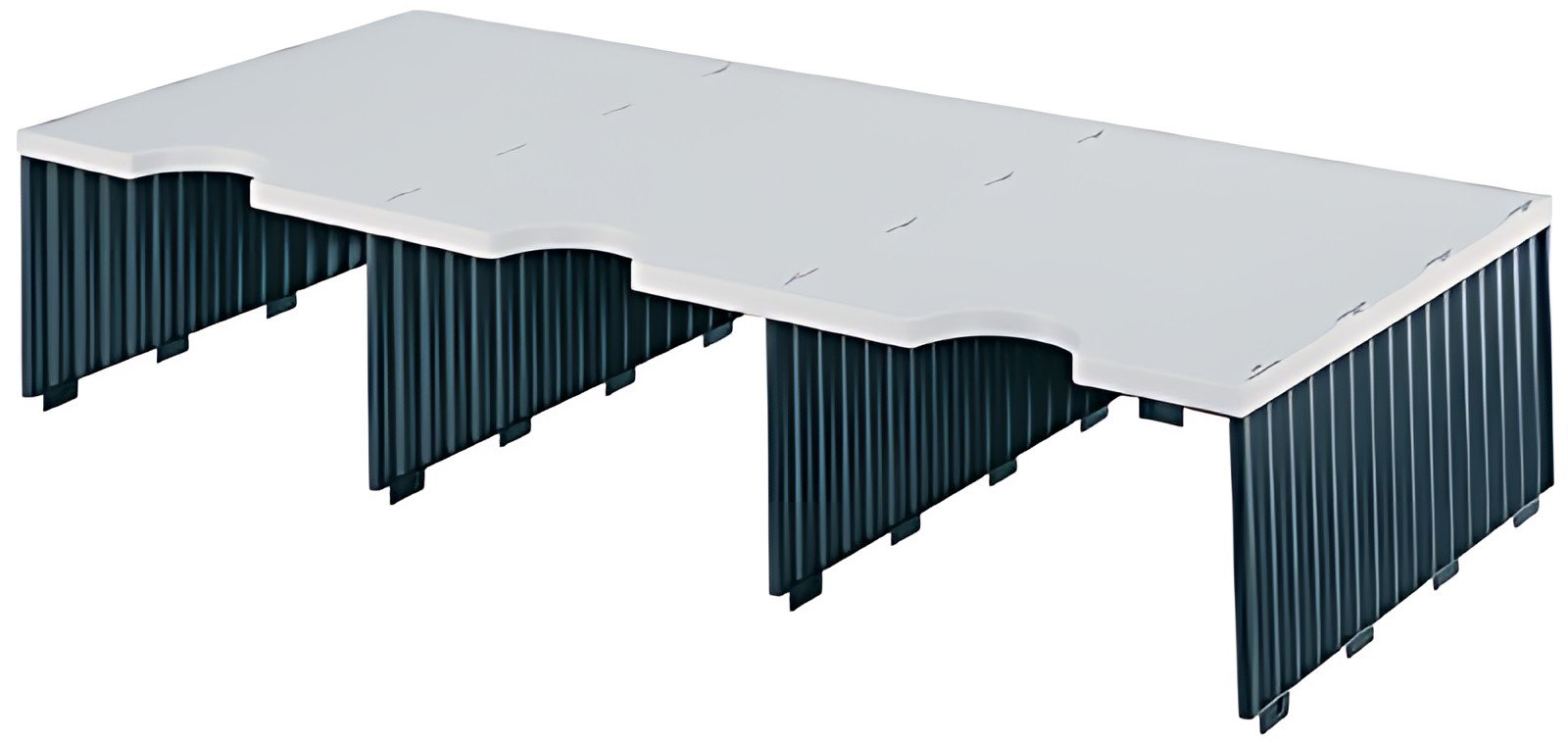 styro Module d'extension styrodoc trio, 3 compartiments,