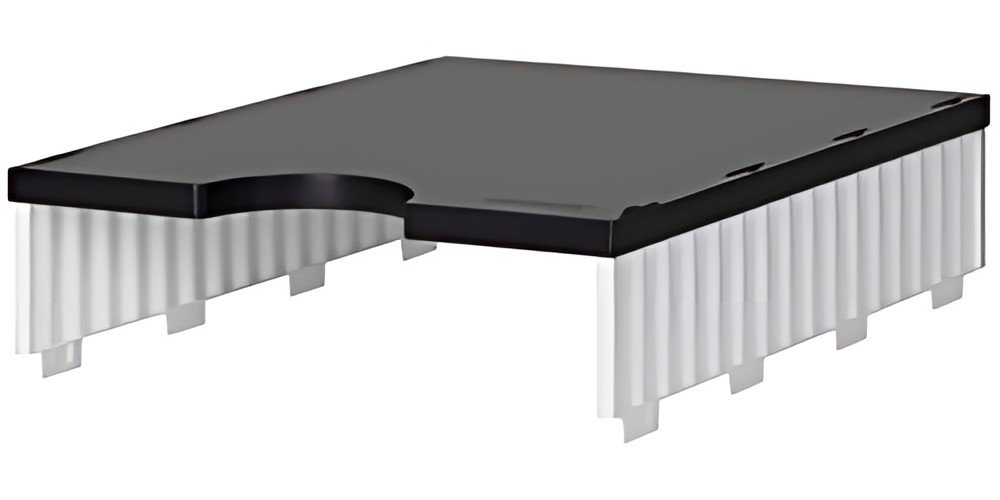 styro Unité d'extension styrodoc uno, 1 compartiment, blanc/