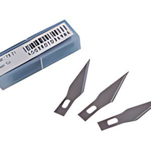 WEDO Lames de rechange pour scalpel, pointu, dans une boîte