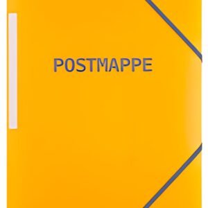 Chemise postale Oxford, DIN A4, PP, jaune transparent