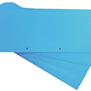 Oxford Intercalaires Duo, en carton, 240 x 105 mm, bleu