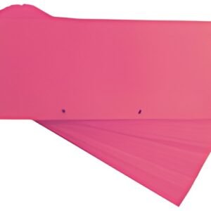 ELBA Intercalaires Duo, en carton, 240 x 105 mm, rose