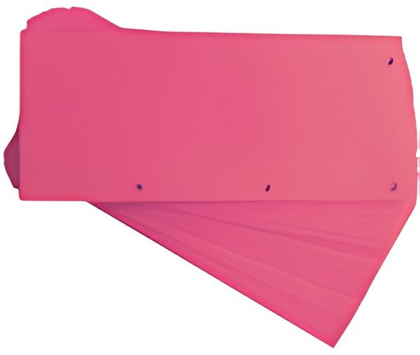 ELBA Intercalaires Duo, en carton, 240 x 105 mm, rose