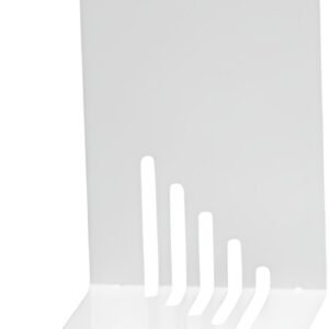 WEDO Serre-livres (L)140 x (P)140 x (H)85 mm, blanc