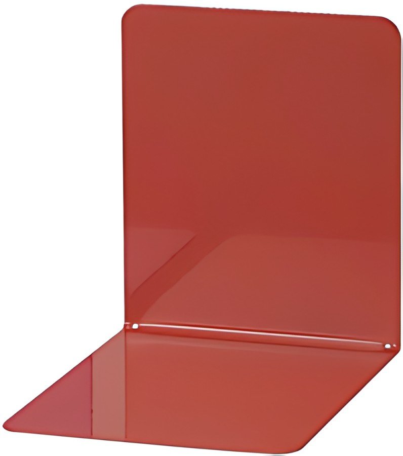 WEDO Serre-livres, (L)140 x (P)140 x (H)120 mm, rouge