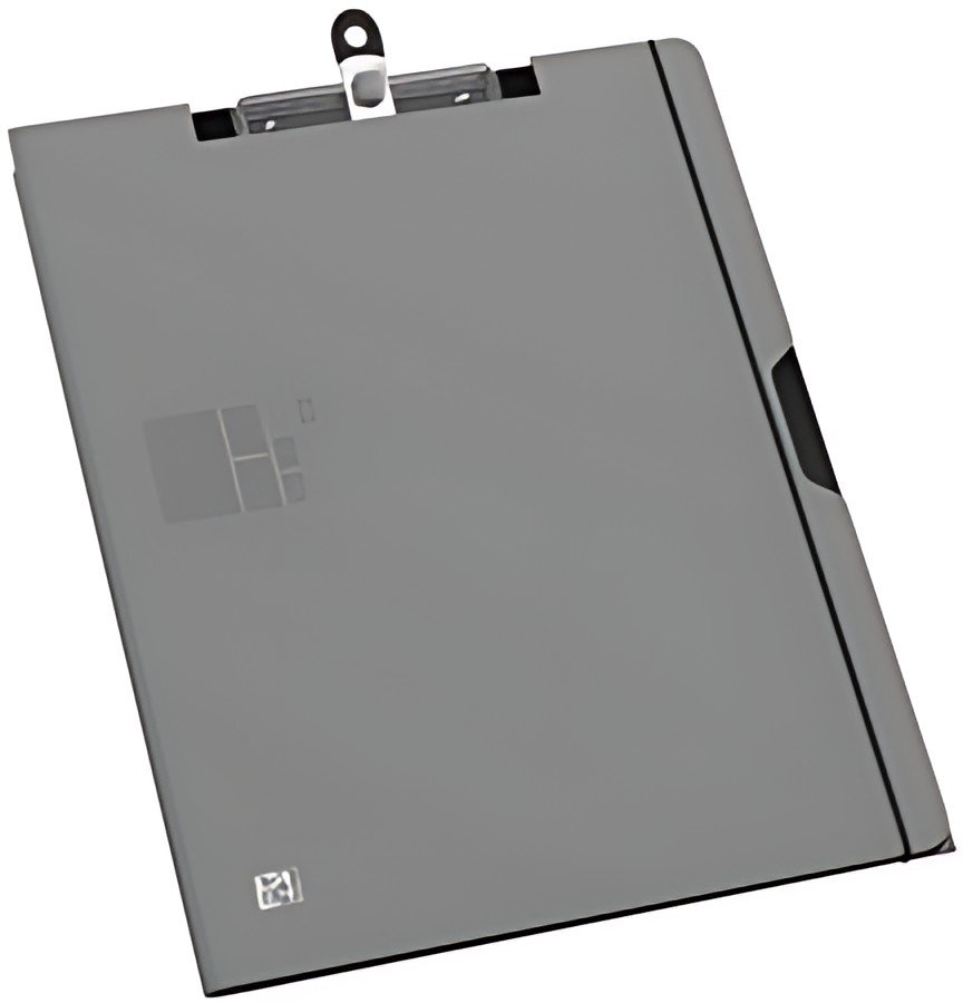 Oxford Porte-bloc double, en PP, gris