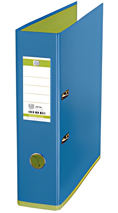 Oxford Classeur myColour, dos 80 mm, bleu clair / vert clair