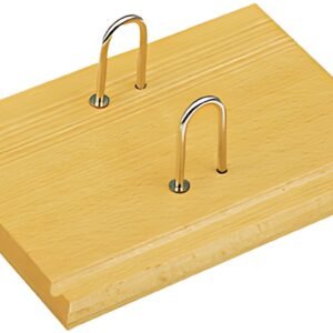 Wonday Socle pour bloc éphéméride, en bois clair