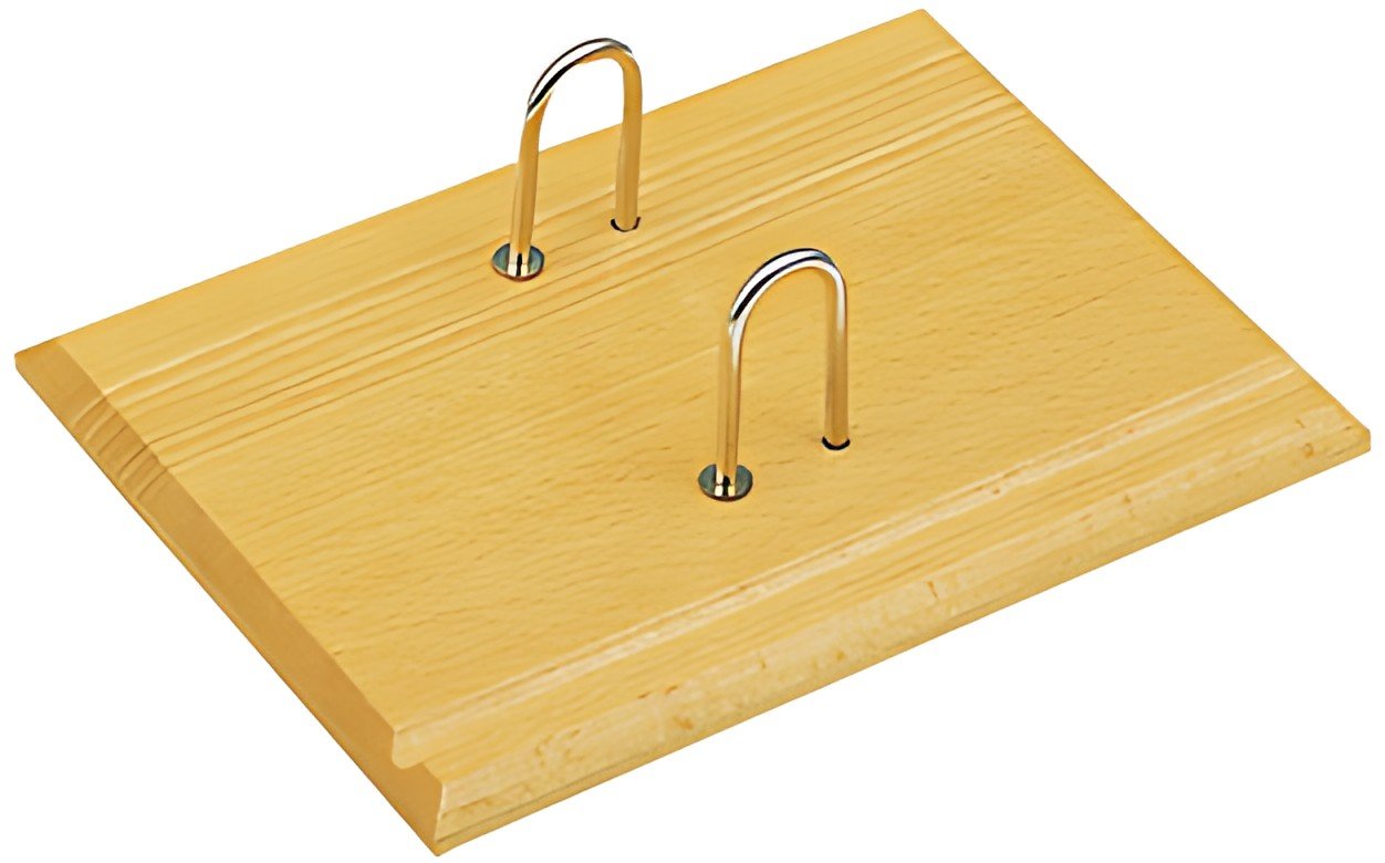 Wonday Socle pour bloc éphéméride, en bois clair