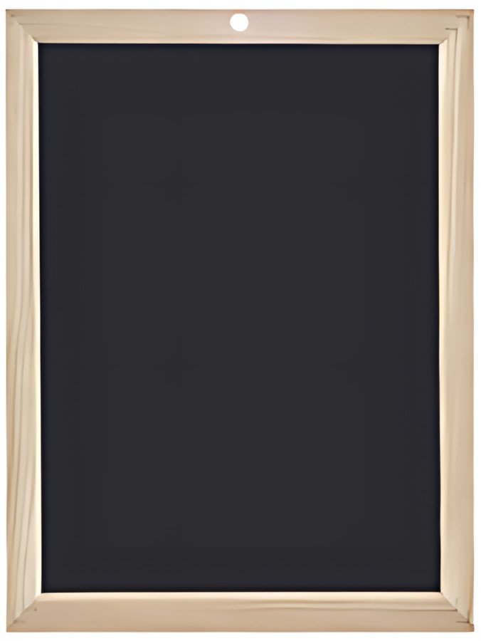 Wonday Ardoise en bois, uni, (l)400 x (H)600 mm, noir