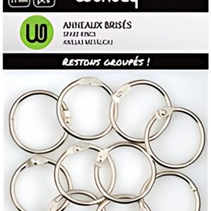 Wonday Anneaux brisés, diamètre intérieur: 30 mm, en métal