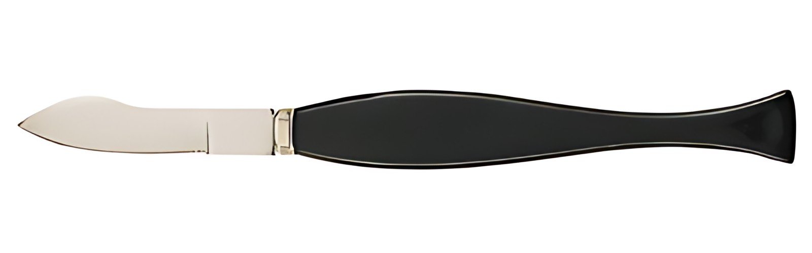 Wonday Grattoir à virole, 176 mm, manche en plastique noir