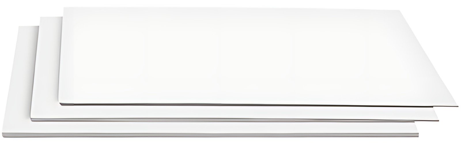 Wonday Carton plume en mousse, (L)500 x (P)650 mm, blanc