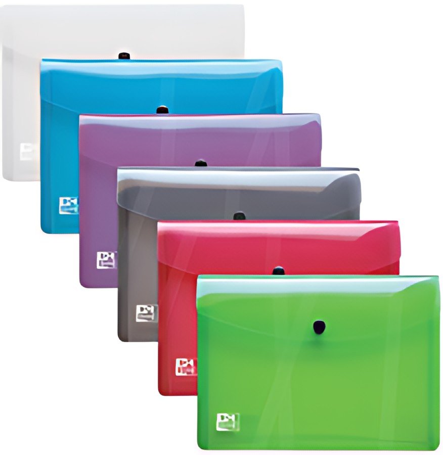 Oxford Pochette à documents HAWAI, A5, PP, assorti