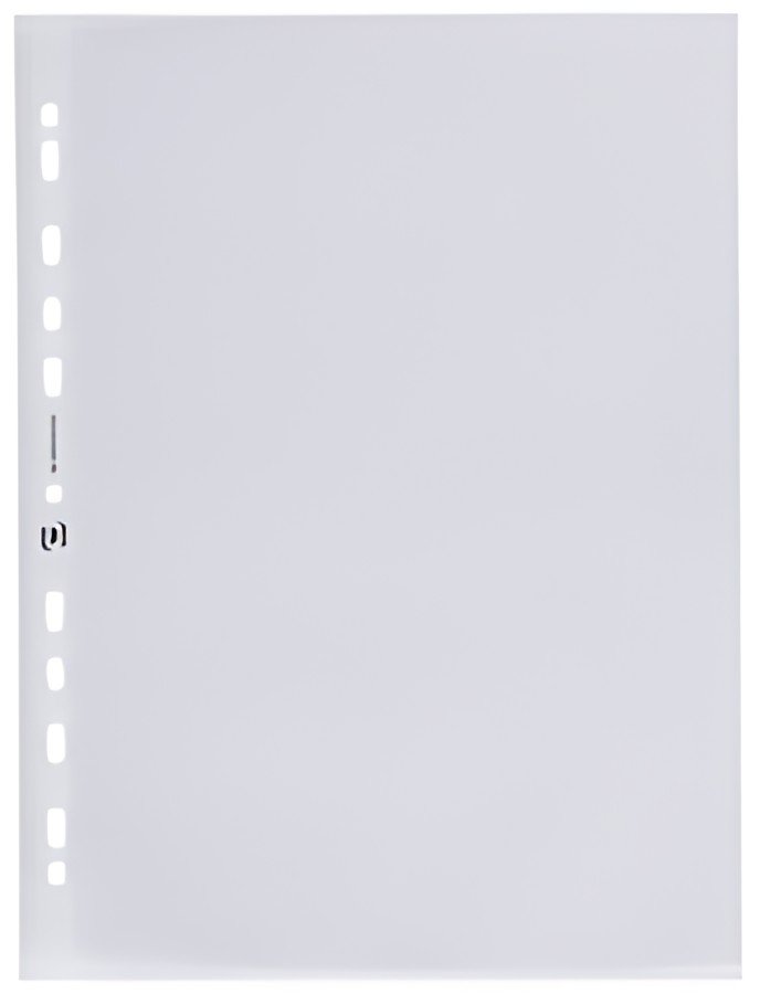 Oxford pochette perforée Premium, A4, PP, 0,11 mm, transpare