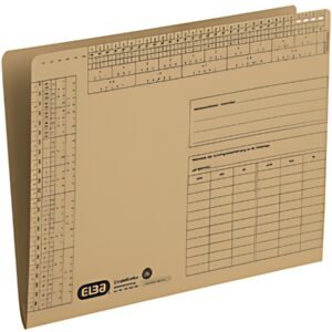 ELBA classeur de rangement, carton natron, 230g/m2