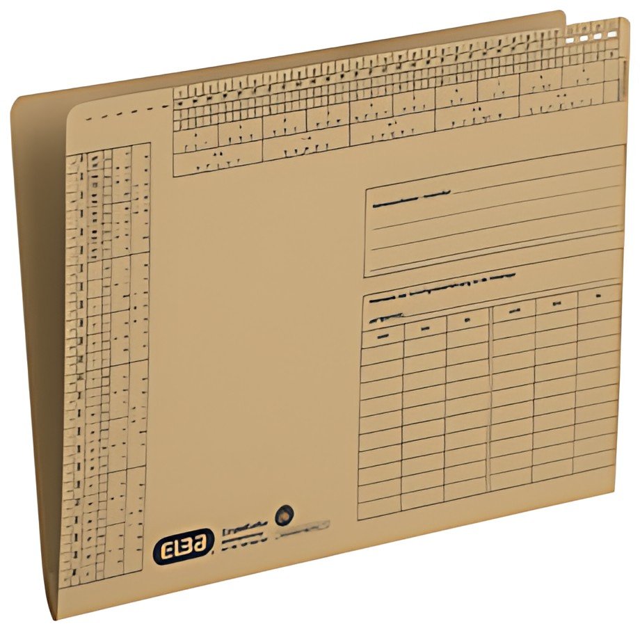 ELBA classeur de rangement, carton natron, 230g/m2