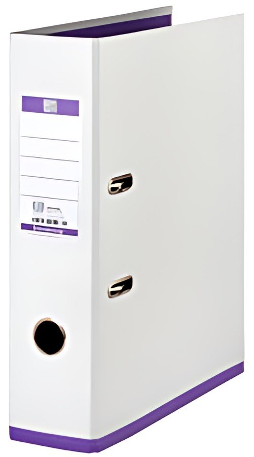 Oxford Classeur myColour, dos 80 mm, blanc/violet