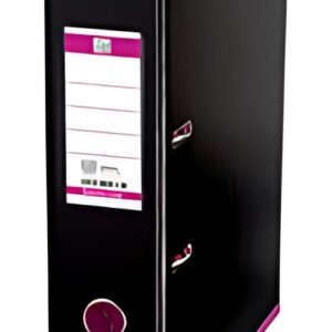 Oxford Classeur myColour, dos 80 mm, noir/rose
