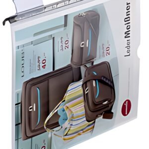 ELBA chemise suspendue transparente vertic 1, limpide, A4,