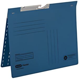 Agrafeuse pendulaire double ELBA, DIN A4, carton manille, bleue