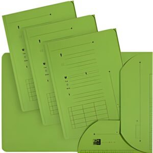 Oxford Chemise sous-dossier ULTIMATE, 2 rabats, A4, vert