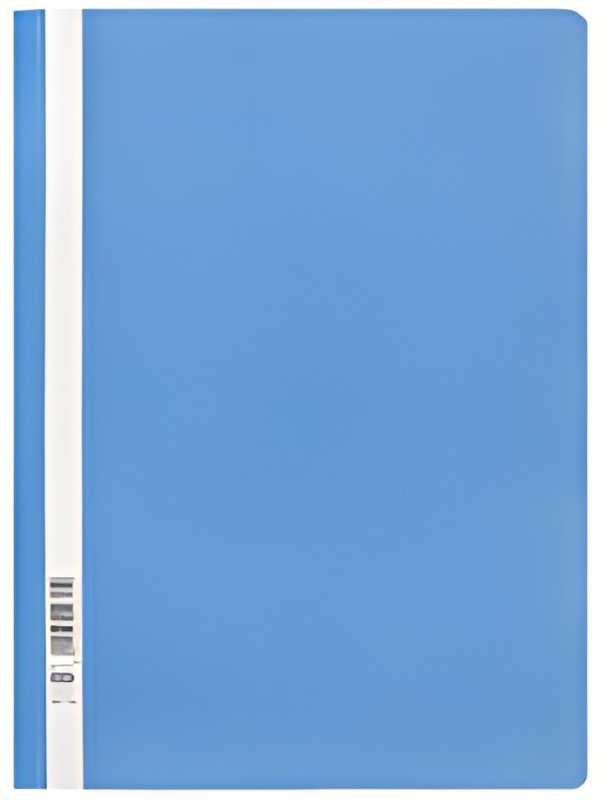 Oxford Chemise à lamelle, A4, PP, bleu