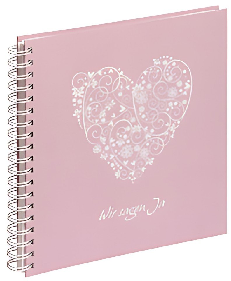 Album spirale mariage PAGNA "On dit oui", rosé