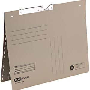 Agrafeuse pendulaire double ELBA, DIN A4, carton manille, grise
