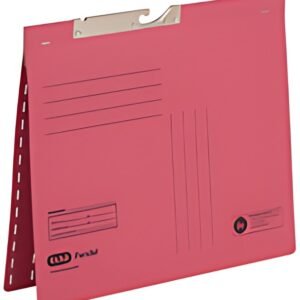 Agrafeuse pendulaire double ELBA, DIN A4, carton manille, rouge